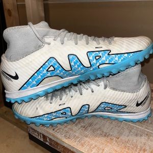 NIKE ZOOM MERCURIAL SUPERFLY 9 ACADEMY TF TURF SOCCER SHOES DJ5629-146 MENS 9.5